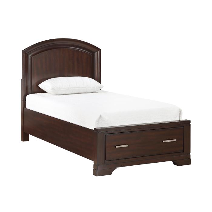 1520CHT-1*-Youth (3) Twin Platform Bed with Footboard Storage - Storage - Half Price Furniture
