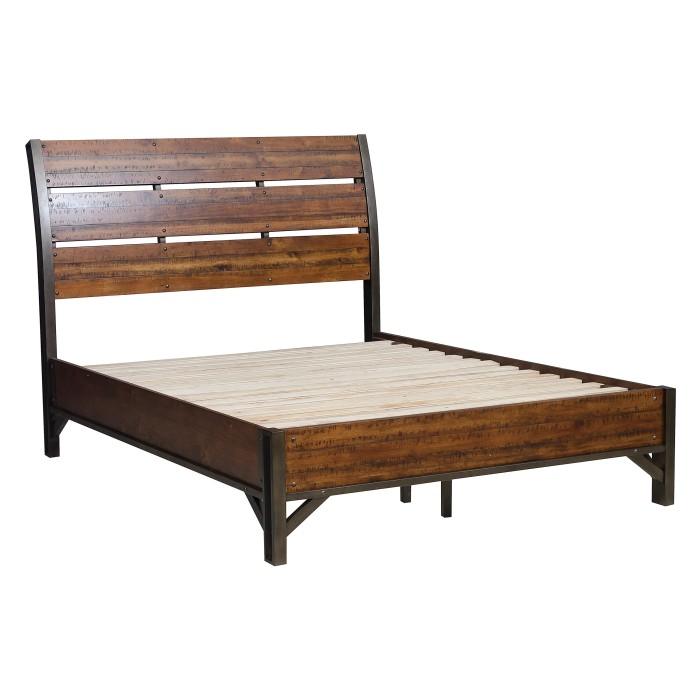 Holverson (3)California King Platform Bed - Bed - Half Price Furniture