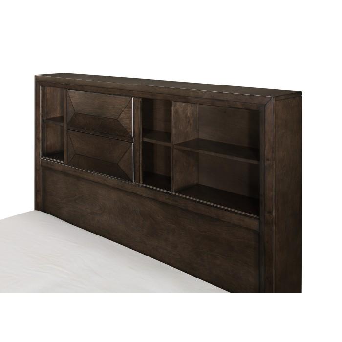 Chesky (3)California King Platform Bed with Footboard Storage - Storage - Half Price Furniture