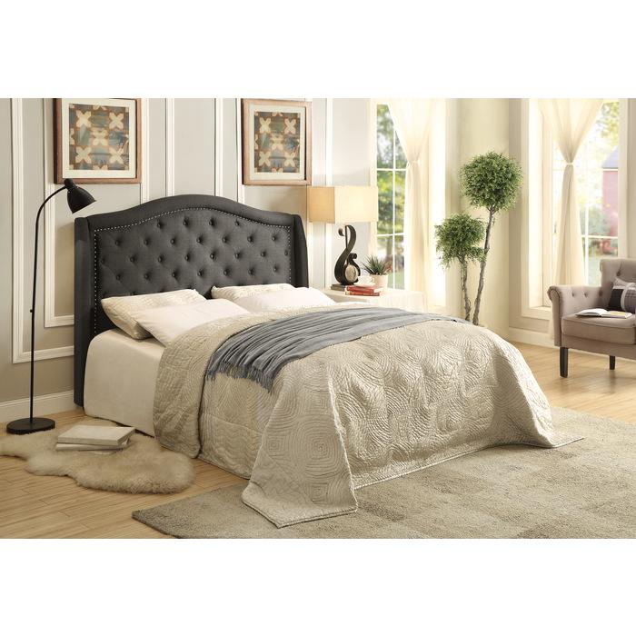 Bryndle (1/3)Full Headboard,Buton-Tufted&Nailhead - Headboard - Half Price Furniture