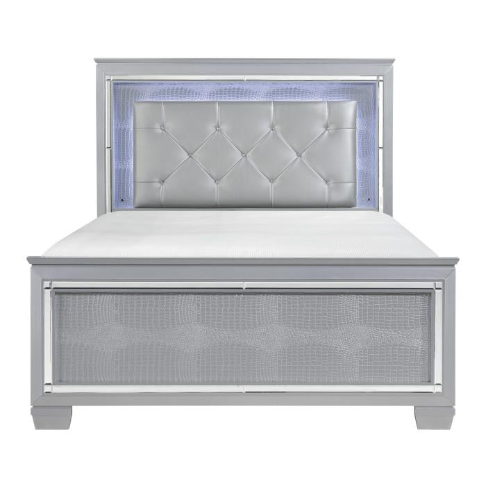 Allura (3)Eastern King Bed, LED Lighting Half Price Furniture