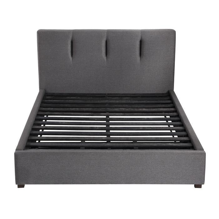 Aitana (4) Eastern King Platform Bed with Storage Footboard - Bed - Half Price Furniture