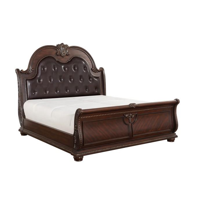 Cavalier (4)California King Sleigh Bed - Bed - Half Price Furniture