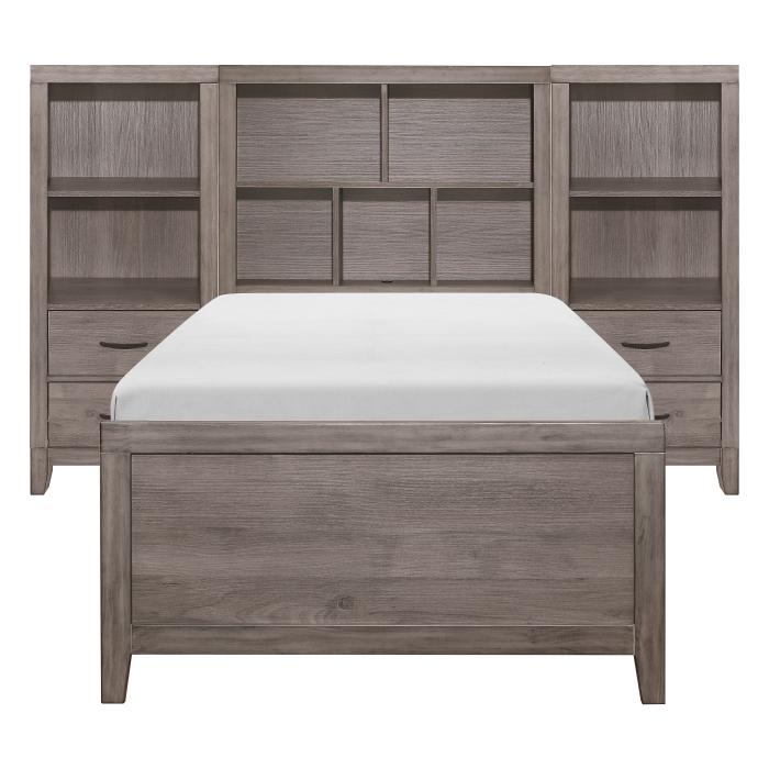 Woodrow 3pc Set Twin Wall Bed (TB+2PNS) Half Price Furniture
