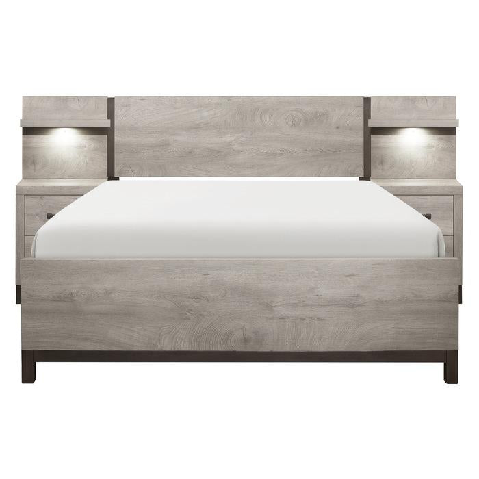 Zephyr 5pc Set Full Wall Bed (FB+2NS+2NS-P) Half Price Furniture