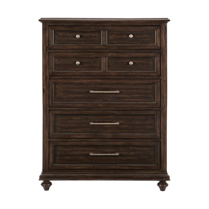 Homelegance Cardona Chest in Driftwood Charcoal 1689-9 Half Price Furniture