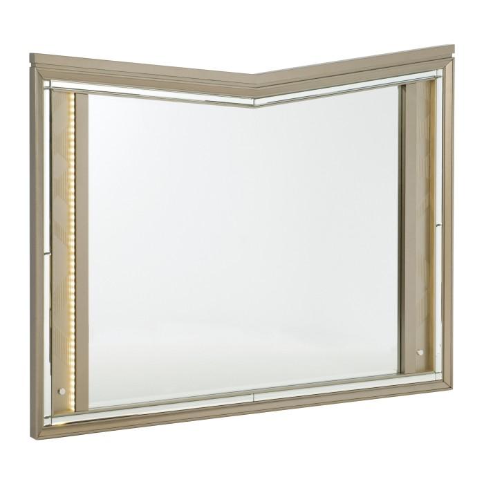 Bijou Mirror with LED Lighting - Mirror - Half Price Furniture