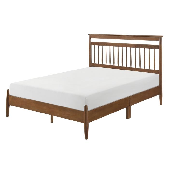 1599-1-Bedroom Queen Platform Bed - Bed - Half Price Furniture