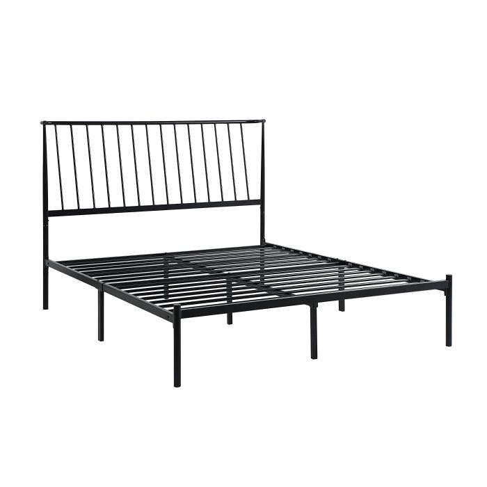 Augusta Queen Platform Bed - Bed - Half Price Furniture