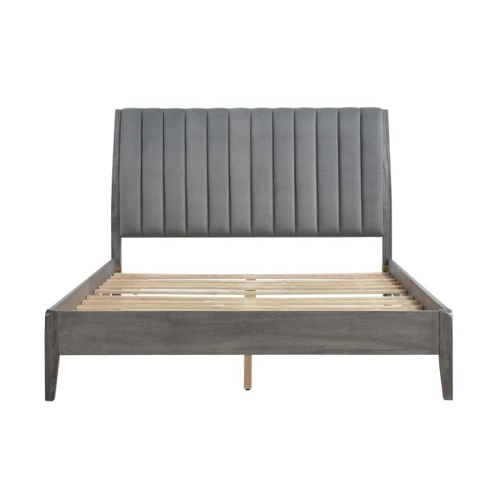 Dade Queen Platform Bed - Bed - Half Price Furniture