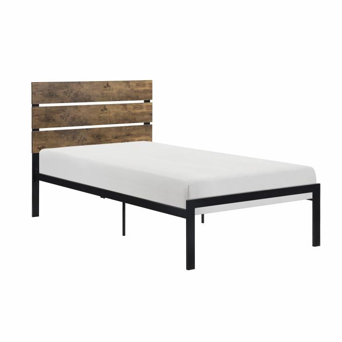 Marshall Twin Platform Bed - Bed - Half Price Furniture