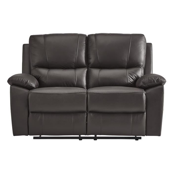 9368BRW-2 - Double Reclining Love Seat Half Price Furniture