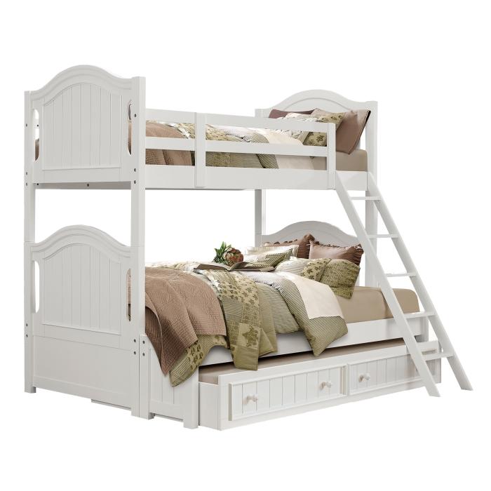 B1799-1*R - (4) Twin/Twin Bunk Bed with Twin Trundle Half Price Furniture