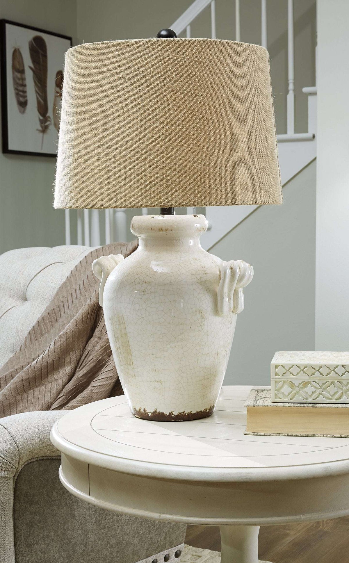 Emelda Table Lamp - Lamp - Half Price Furniture