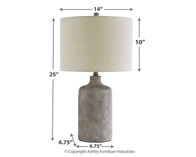 Linus Table Lamp Half Price Furniture