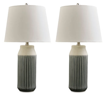 Afener Table Lamp (Set of 2) - Lamp Set - Half Price Furniture