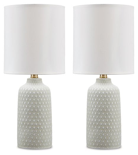 Donnford Lamp Set Half Price Furniture