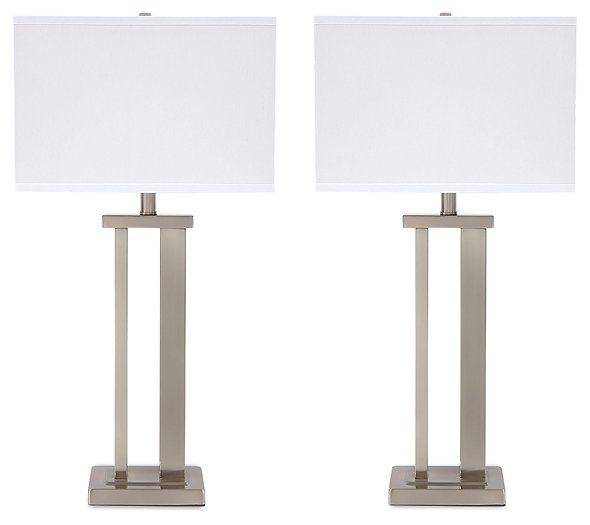 Aniela Table Lamp (Set of 2) - Lamp Set - Half Price Furniture