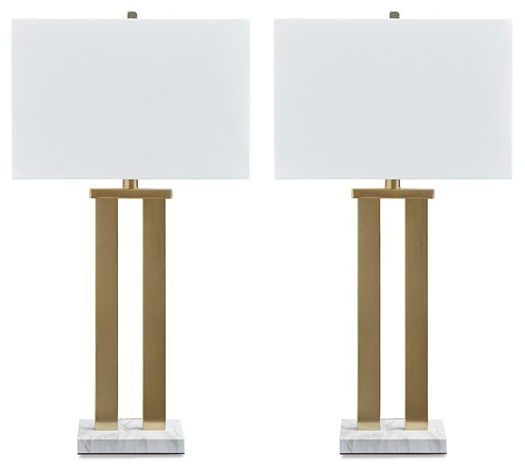Coopermen Table Lamp (Set of 2) Half Price Furniture