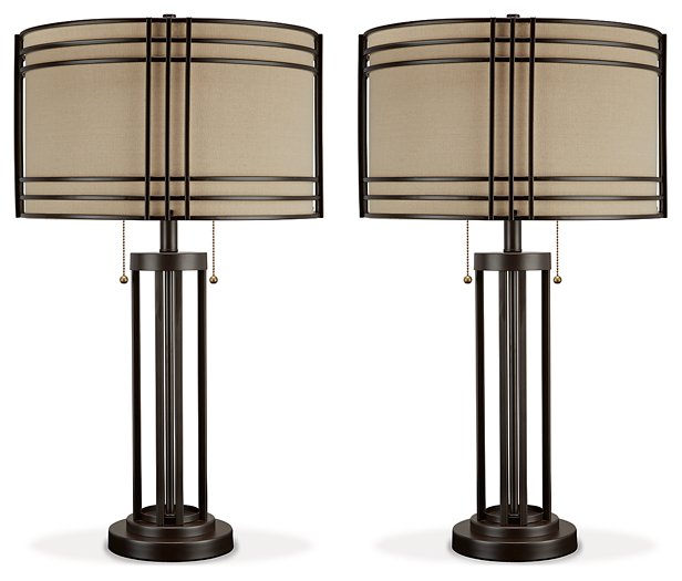 Hanswell Lamp Set  Half Price Furniture