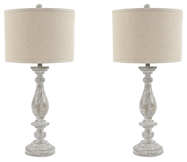 Bernadate Table Lamp (Set of 2)  Las Vegas Furniture Stores