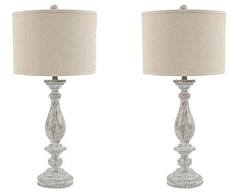 Bernadate Table Lamp (Set of 2) - Lamp Set - Half Price Furniture
