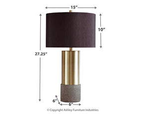 Jacek Table Lamp (Set of 2) - Half Price Furniture