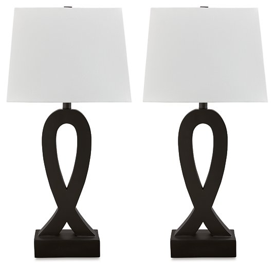 Markellton Table Lamp (Set of 2)  Half Price Furniture