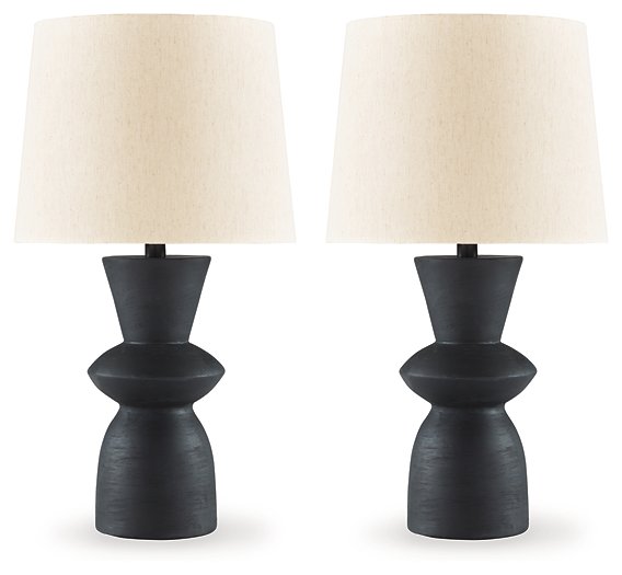 Scarbot Table Lamp (Set of 2)  Half Price Furniture