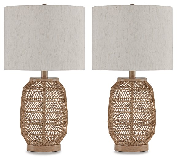 Orenman Table Lamp (Set of 2)  Half Price Furniture