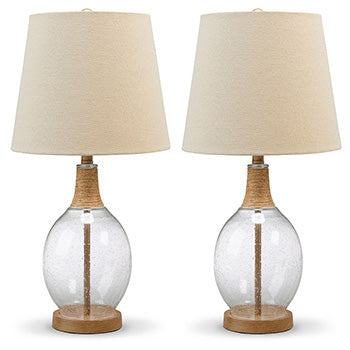 Clayleigh Table Lamp (Set of 2) Half Price Furniture