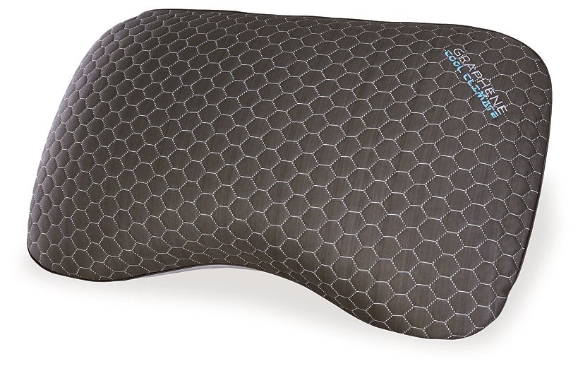 Zephyr 2.0 Graphene Curve Pillow (6/Case) - Half Price Furniture