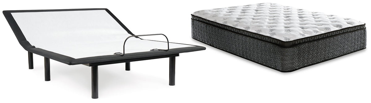 Ultra Luxury ET with Memory Foam Mattress and Base Set  Half Price Furniture