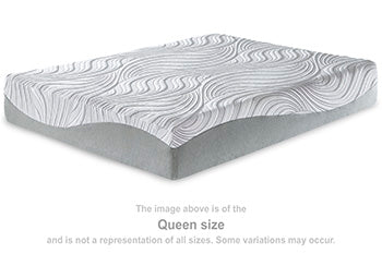 12 Inch Memory Foam Mattress - Mattress - Half Price Furniture
