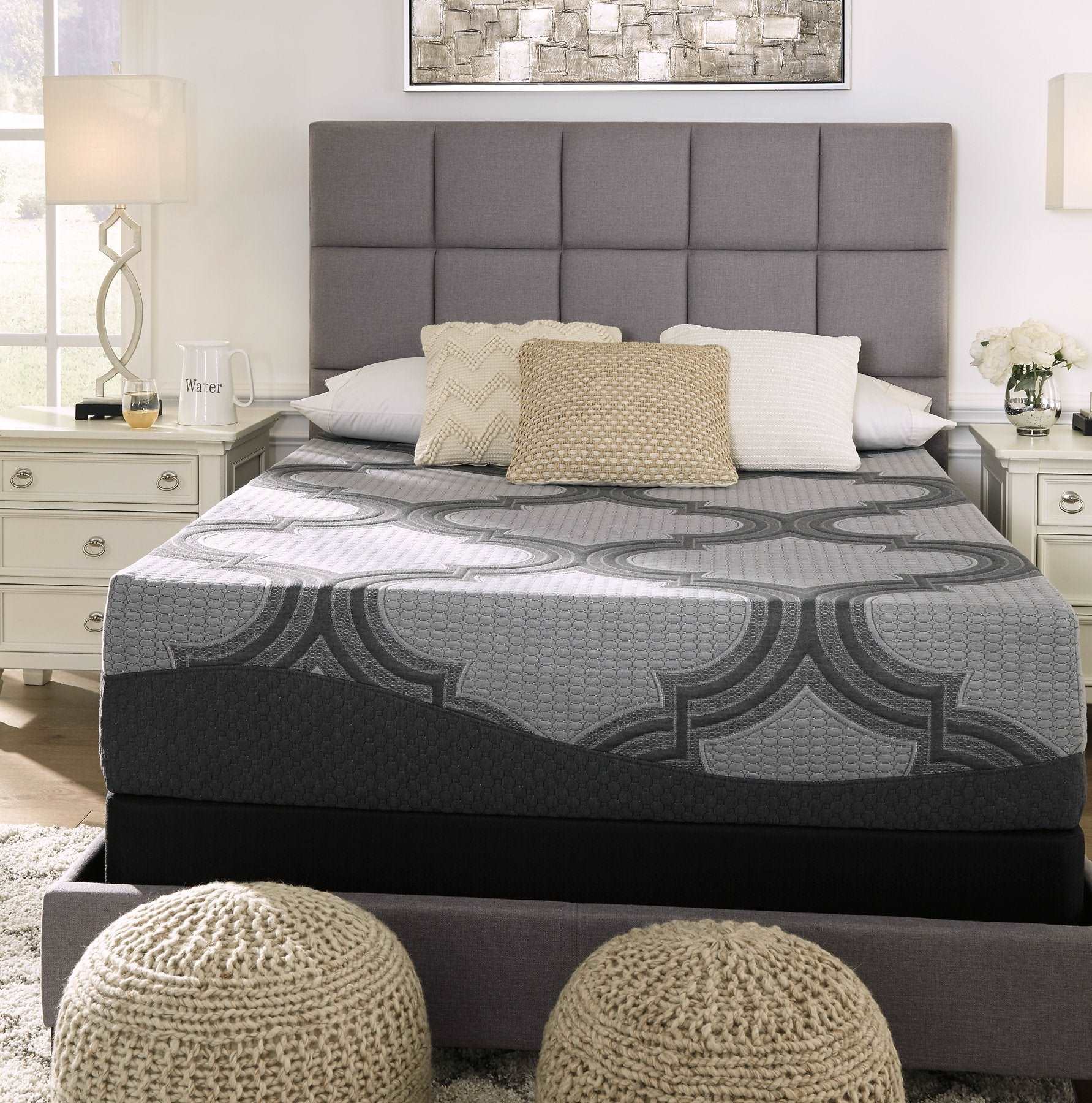 12 Inch Ashley Hybrid Mattress Half Price Furniture