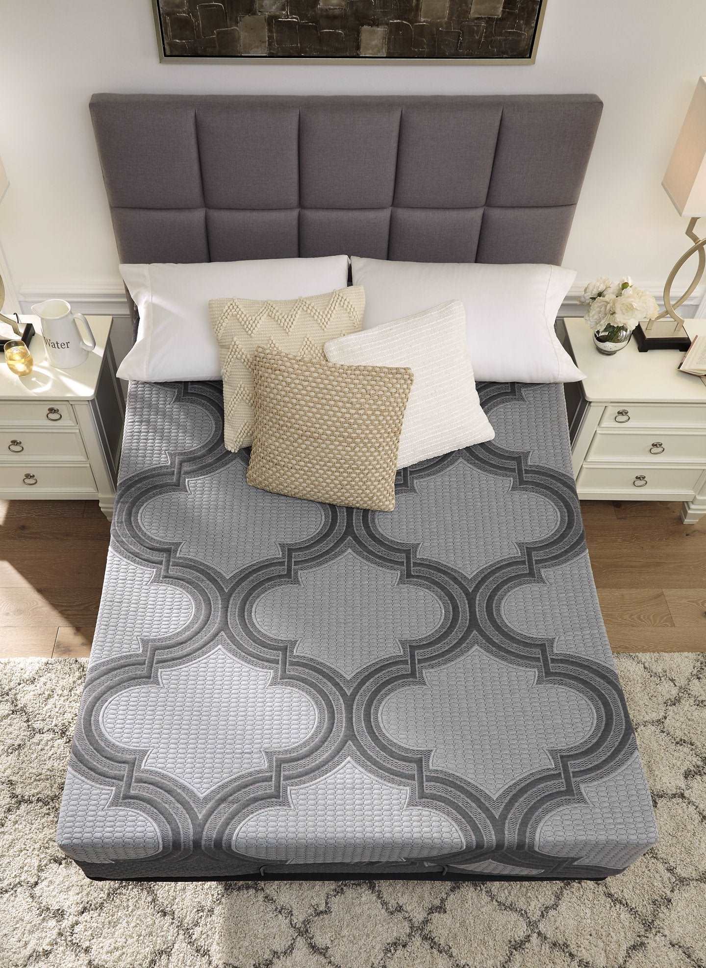 12 Inch Ashley Hybrid Mattress Half Price Furniture