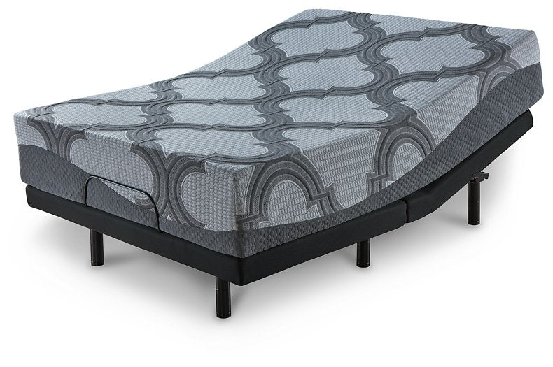 12 Inch Ashley Hybrid King Adjustable Base and Mattress Half Price Furniture