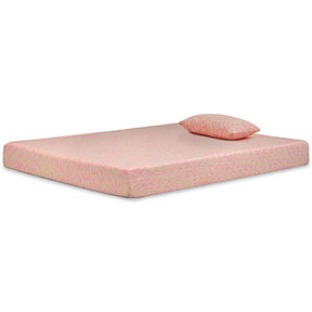 iKidz Pink Mattress and Pillow - Half Price Furniture