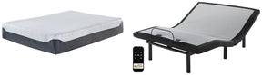 12 Inch Chime Elite Adjustable Base with Mattress 12 Inch Chime Elite Adjustable Base with Mattress Half Price Furniture