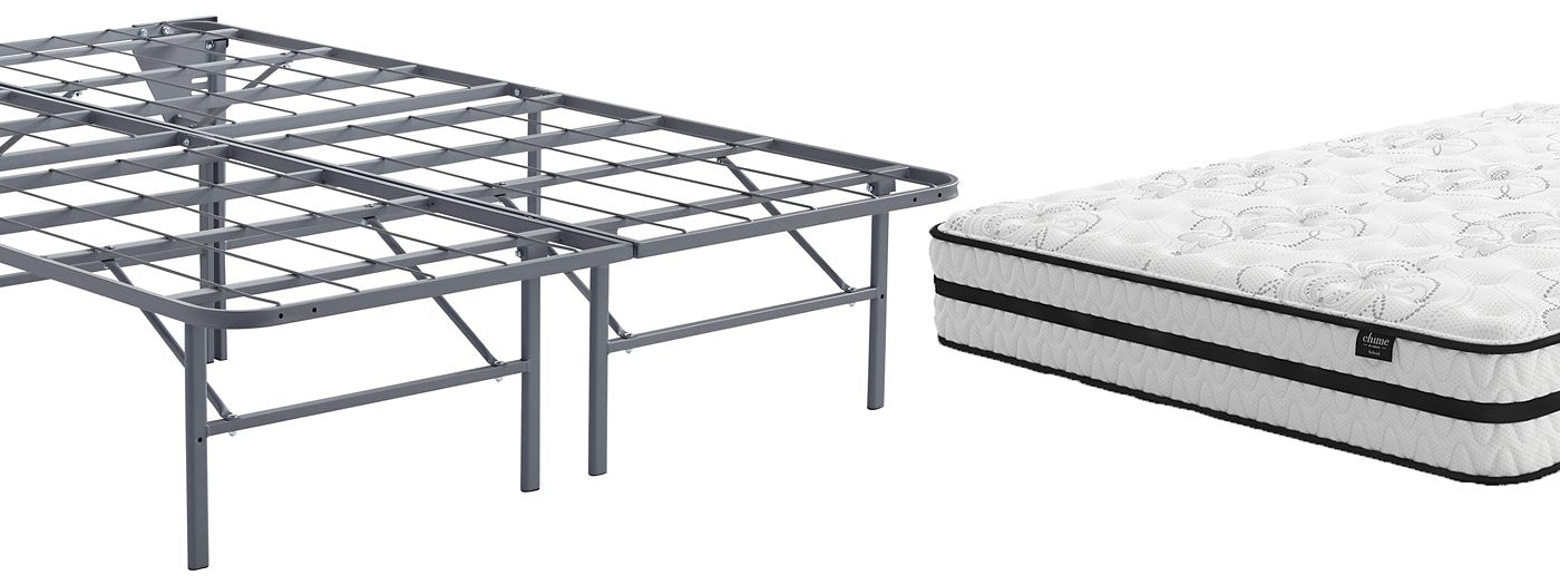 Chime 10 Inch Hybrid Mattress Set Half Price Furniture