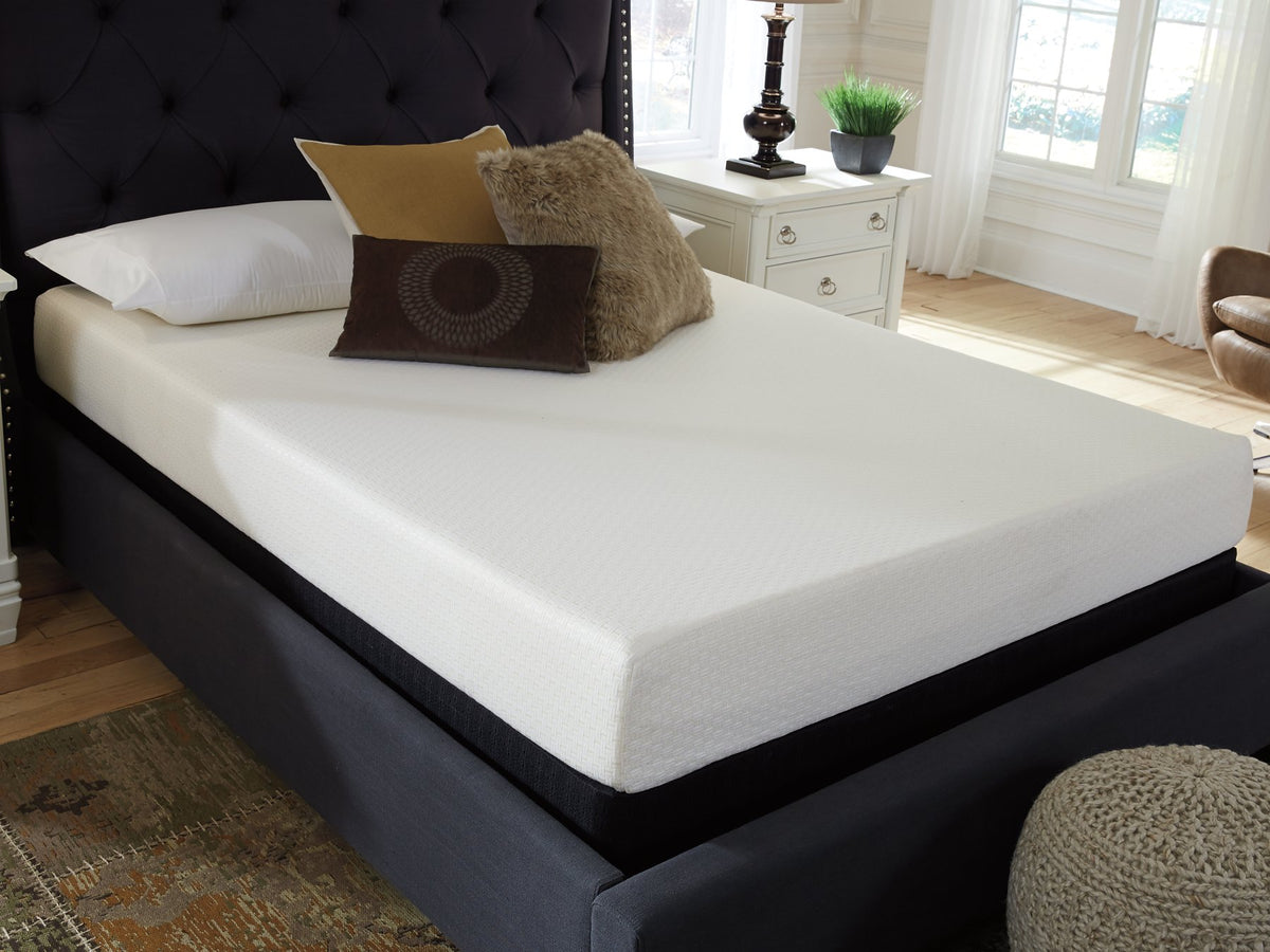 Chime 8 Inch Memory Foam Mattress in a Box - Mattress - Half Price Furniture