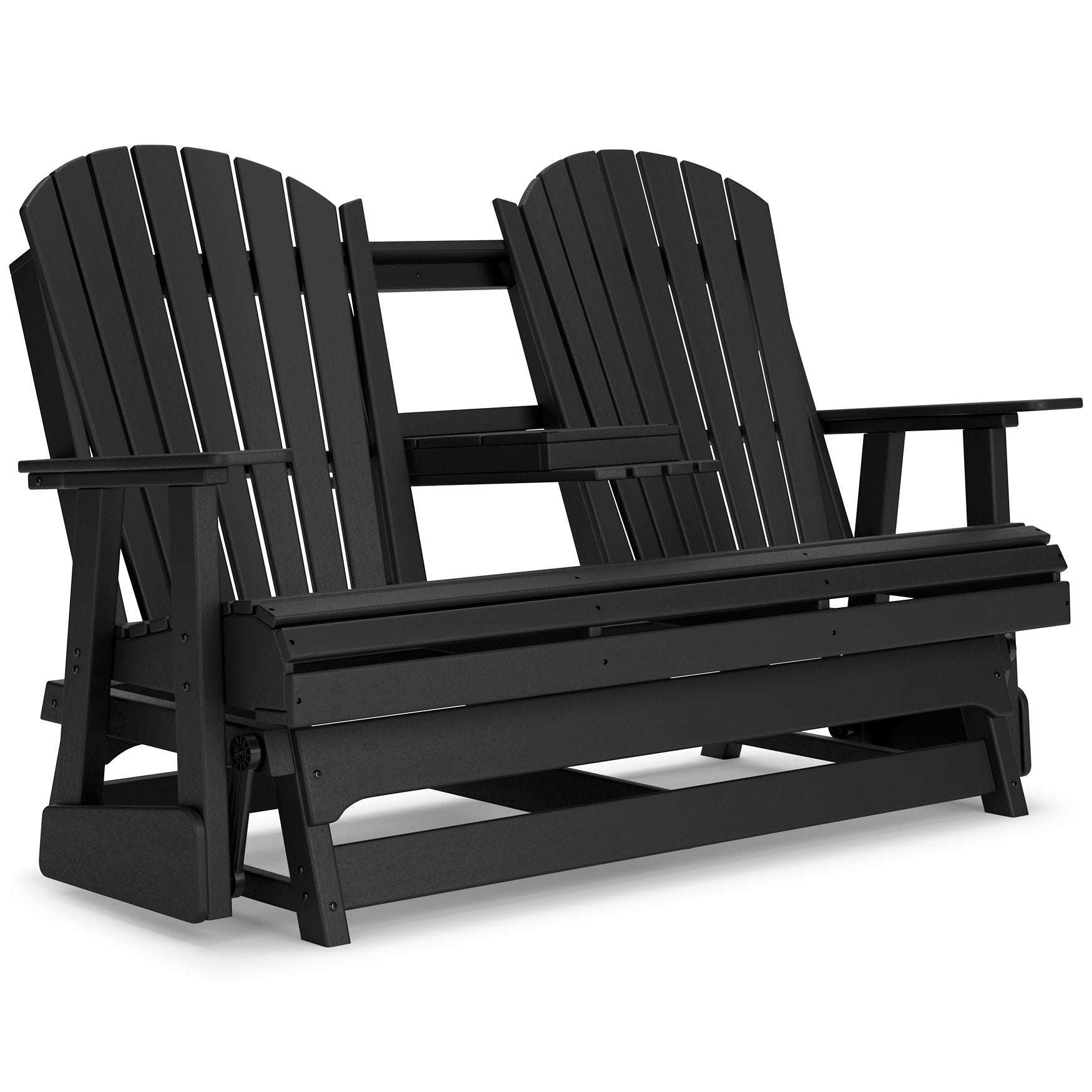 Hyland wave Outdoor Glider Loveseat - Half Price Furniture