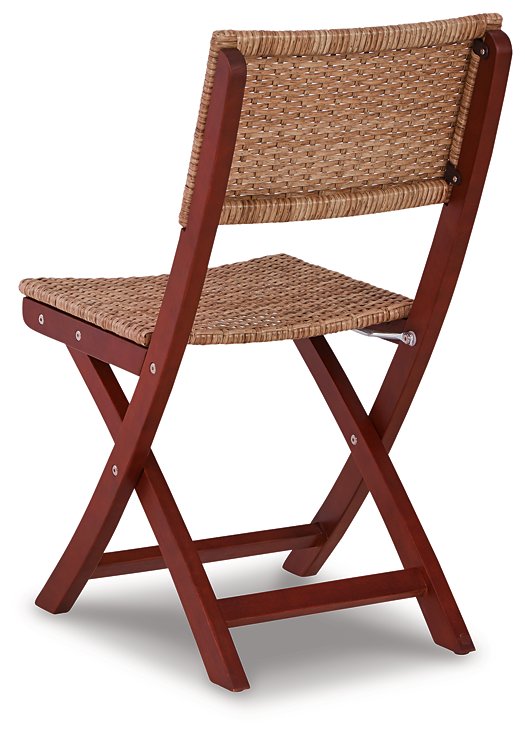 Safari Peak Outdoor Table and Chairs (Set of 3) - Half Price Furniture