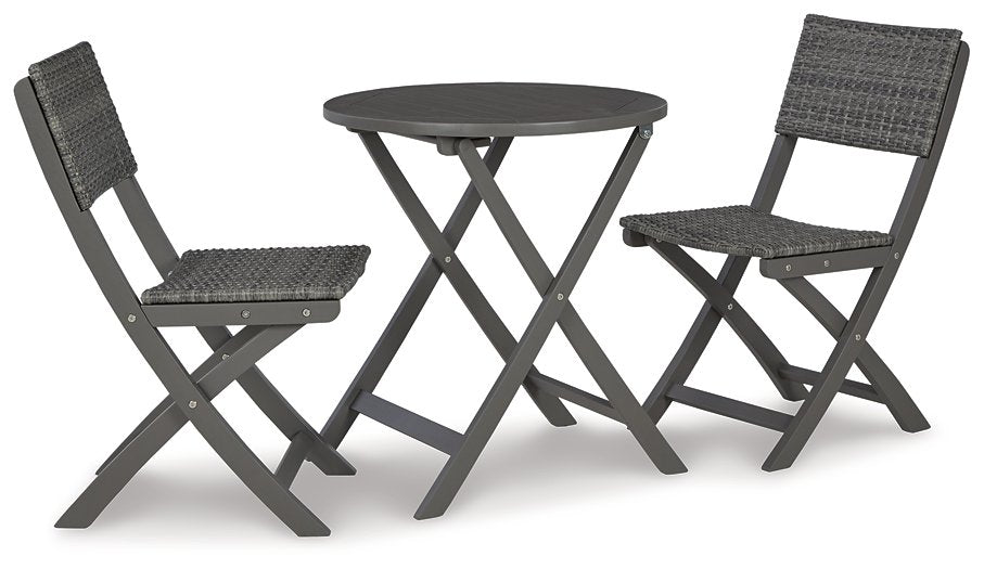 Safari Peak Outdoor Table and Chairs (Set of 3)  Half Price Furniture