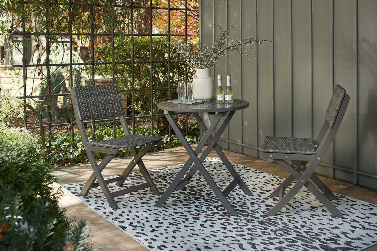 Safari Peak Outdoor Table and Chairs (Set of 3) - Half Price Furniture