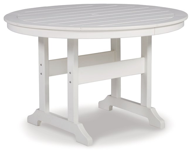 Crescent Luxe Outdoor Dining Table Half Price Furniture