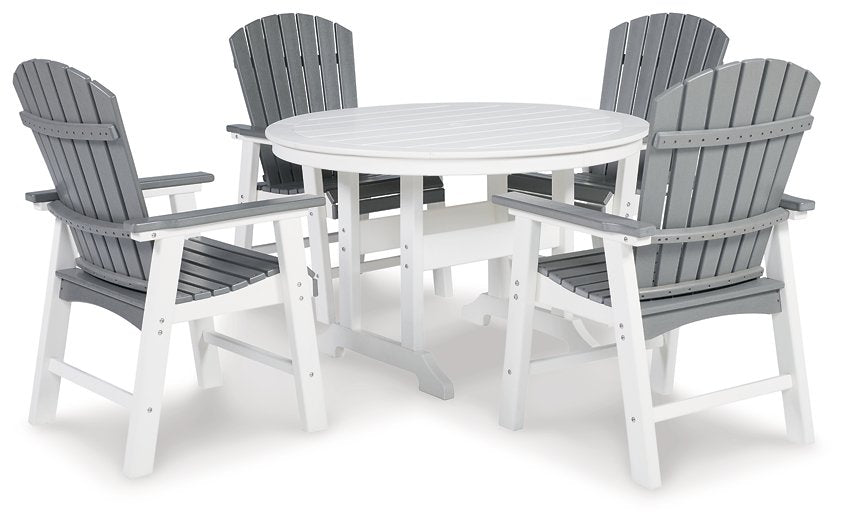 Transville Outdoor Dining Set Half Price Furniture