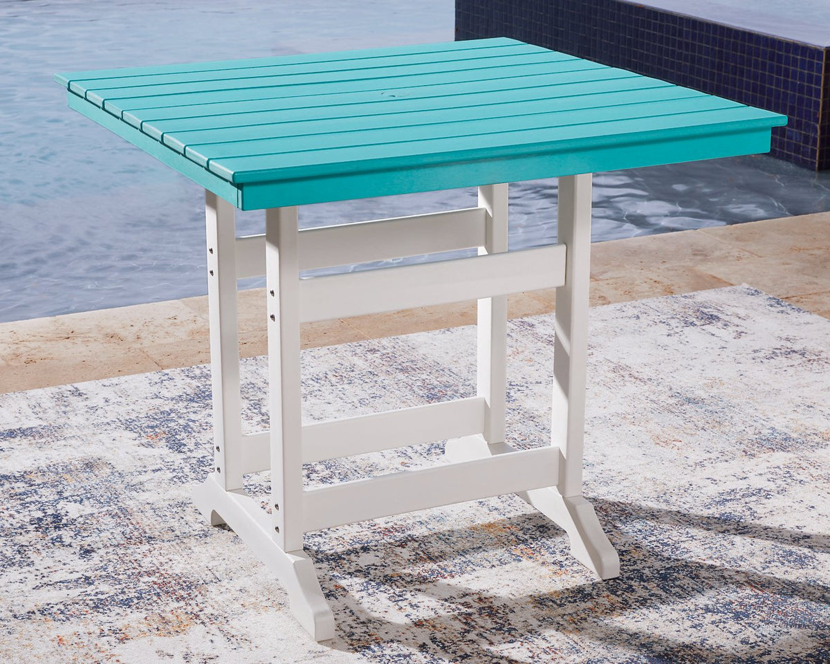 Eisely Outdoor Counter Height Dining Table  Half Price Furniture