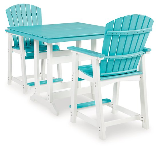 Eisely Outdoor Dining Set - Outdoor Dining Set - Half Price Furniture