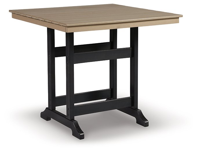 Fairen Trail Outdoor Counter Height Dining Table Half Price Furniture